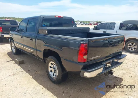2005 Chevrolet Silverado 1500 Ls из США, поврежденный, VIN 2GCEC13T051188460